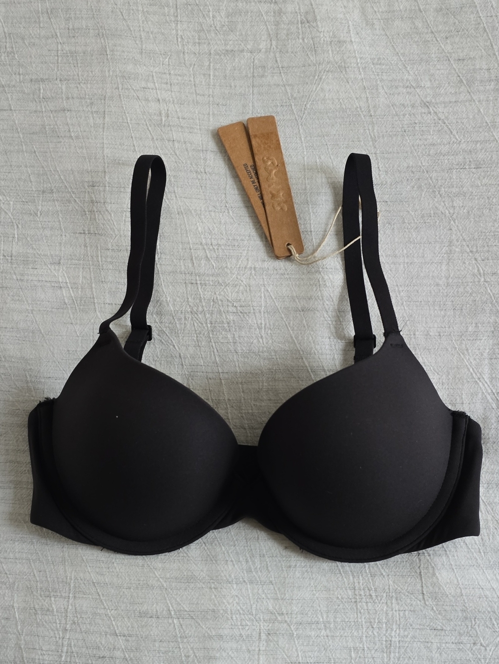 SKIMS Fits Everybody Push Up Demi BraSize:30C Onyx